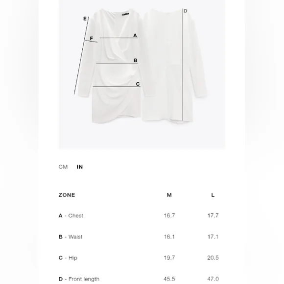 Zara Asymmetrical Dress With Ruffles - Picture 7 of 7